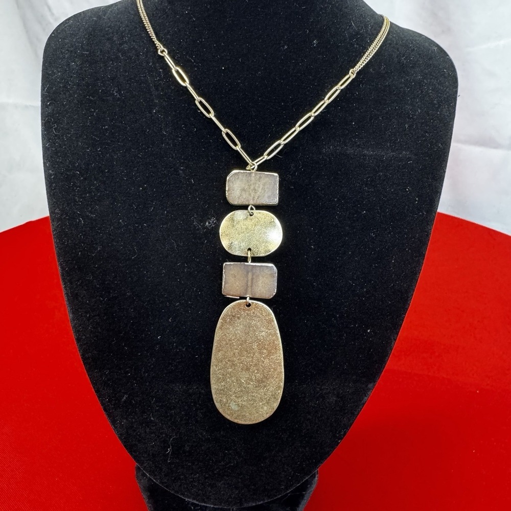 Universal Thread‎ Gold Tone Stacked Boho Necklace